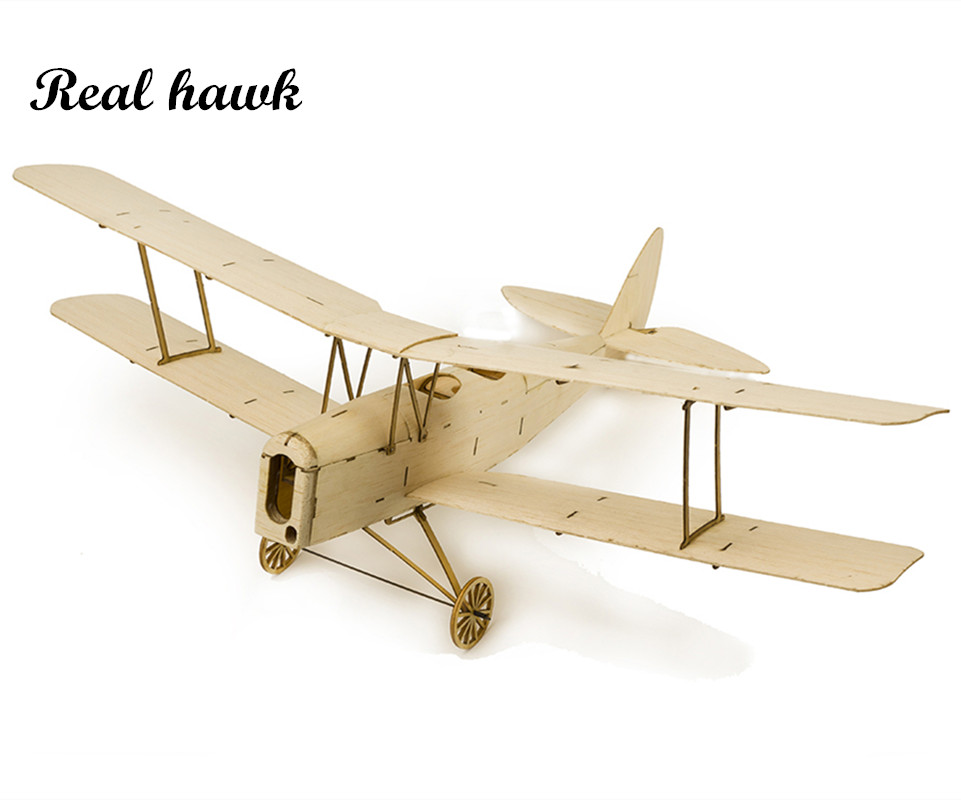 Model Kit Wood - طائرة مزودة بجهاز للتحكم عن بُعد