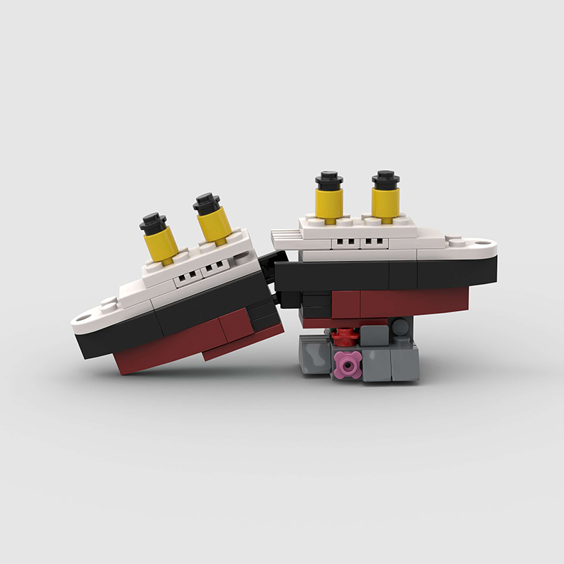 Model Kit Titanic - Mini RMS تيتانيك سانك نموذج باخرة