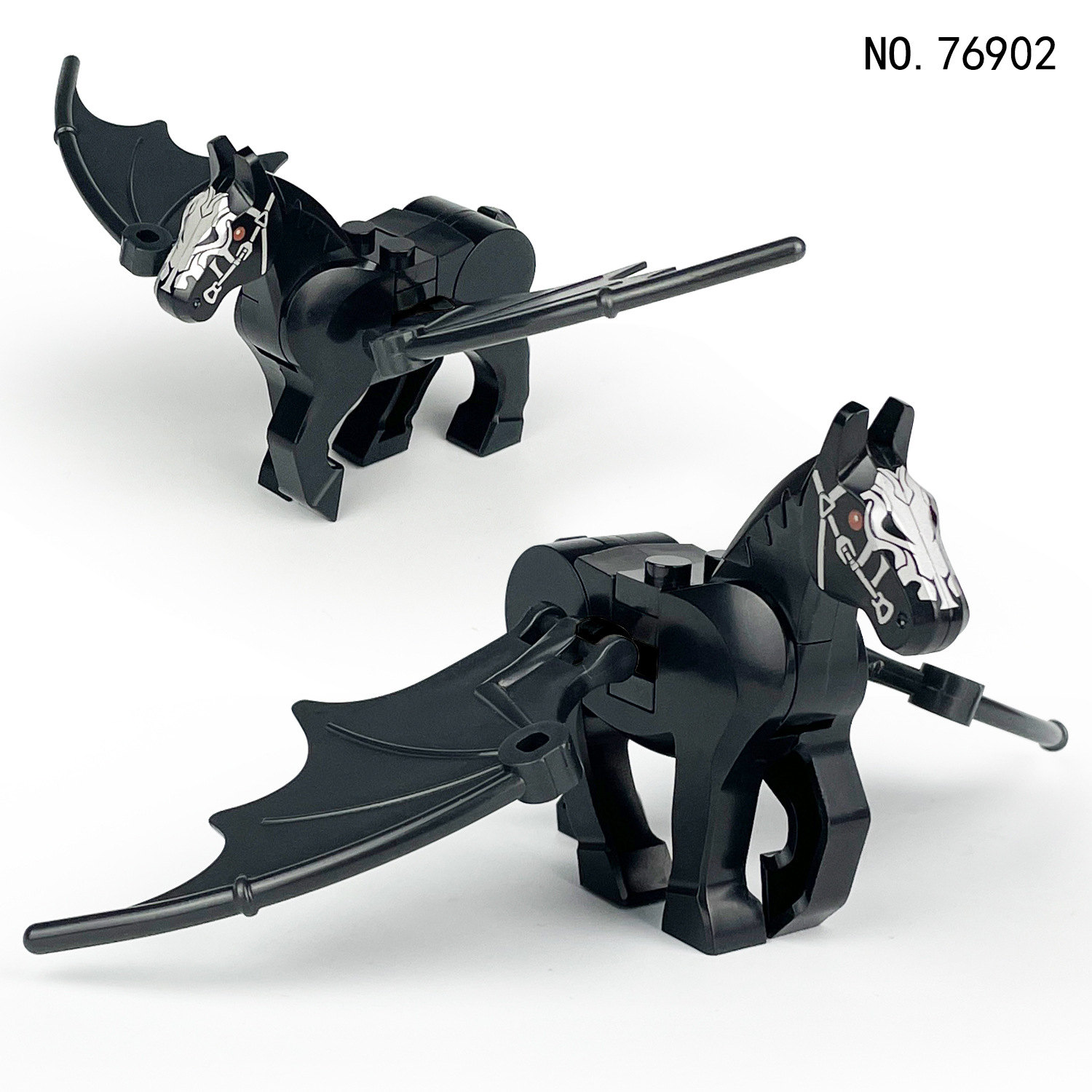 Model Kit Horse - ملحقات مكعبات البناء للأطفال من السلسلة