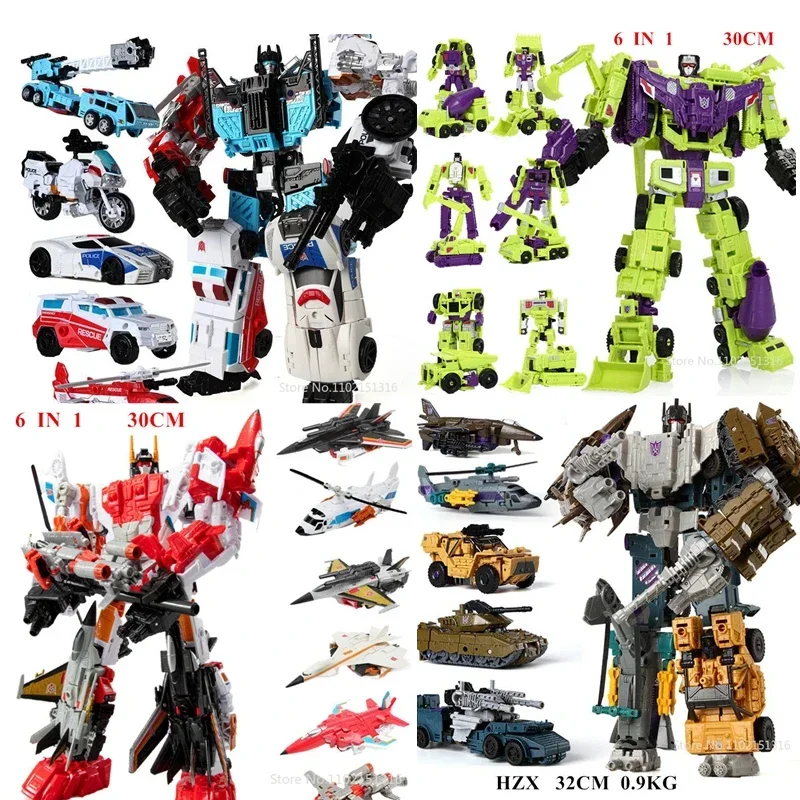 Model Kit Optimus - التحول ألعاب روبوتية HZX المدافع Bruticus