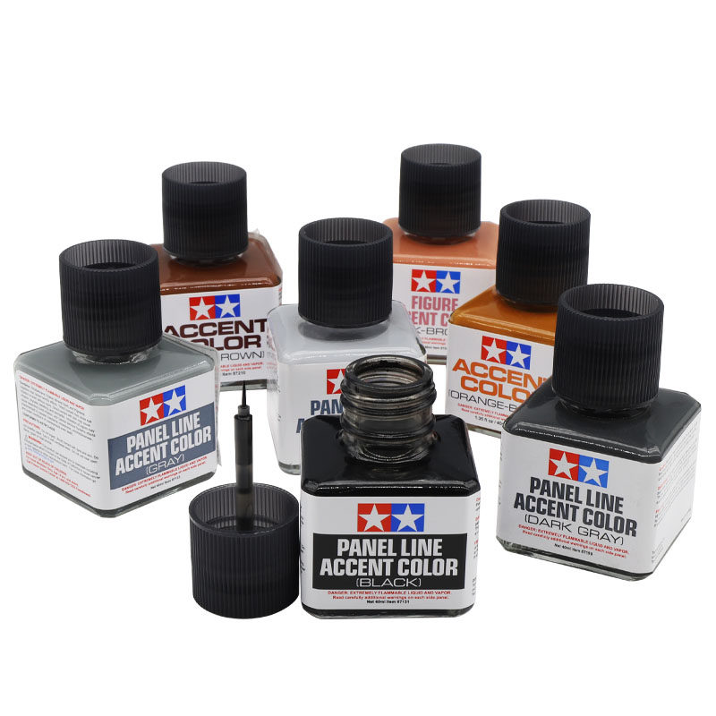 Tamiya Model Paint Set - طلاء تاميا للخطوط والتفاصيل 40 مل،