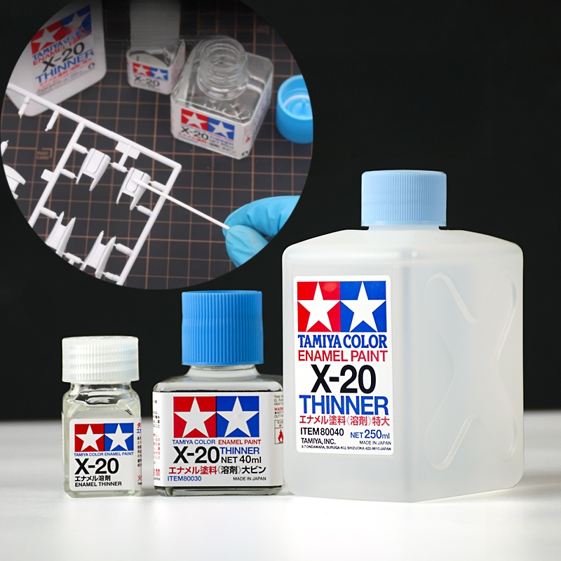 Tamiya Model Paint Set - 10/40/250 مللي/زجاجة نموذج الصباغ النفط المخفف