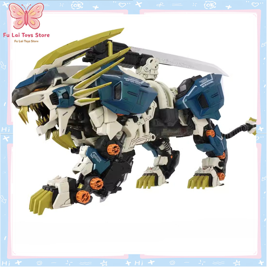 Model Kit Mecha - طقم تجميع نموذج ميكانيكي مزود بمحرك