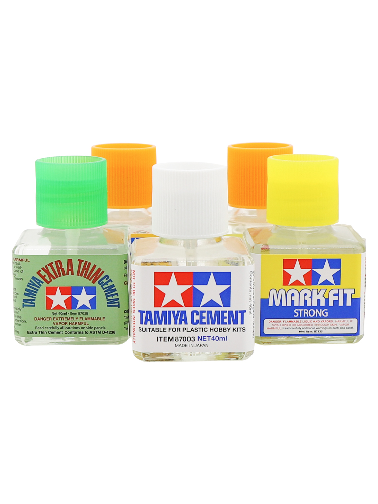 Tamiya Model Paint Set - تاميا الاسمنت السائل للنموذج