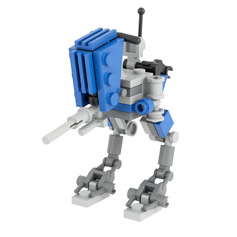 Model Kit Mecha - MOC اللبنات مشهد الفيلم الحرب روبوت