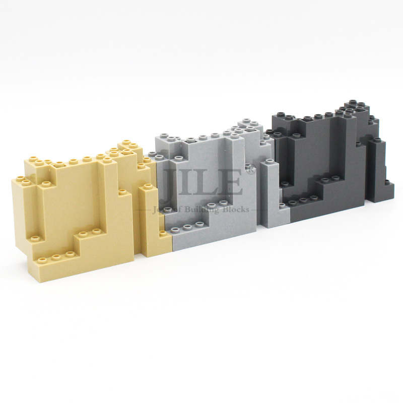 Lego Set Creator - Moc لوحة الصخور 4x10x6 مستطيلة 6082