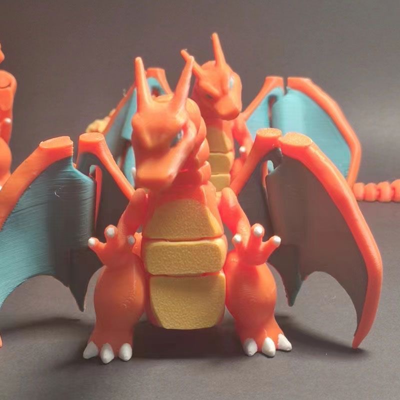 نموذج بوكيمون تشاريزارد ثلاثي  - مراجعة Model Kit Rayquaza وسعره