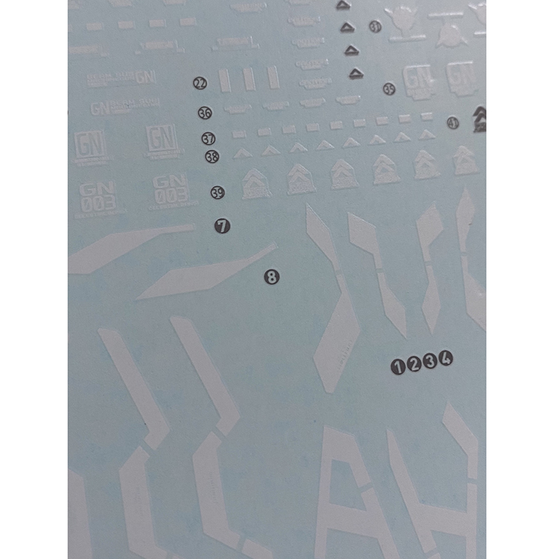 ملصقات الفلورسنت لطراز الشرائح - مراجعة Model Kit Decals وسعره