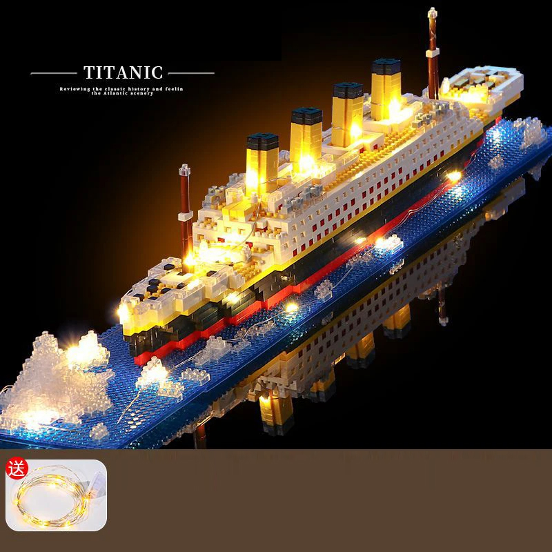 نموذج سفينة تايتانيك، لعبة أطف - مراجعة Model Kit Titanic وسعره