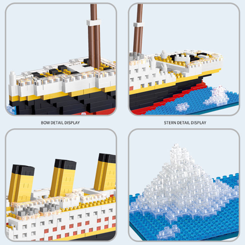 نموذج سفينة تايتانيك، لعبة أطف - مراجعة Model Kit Titanic وسعره