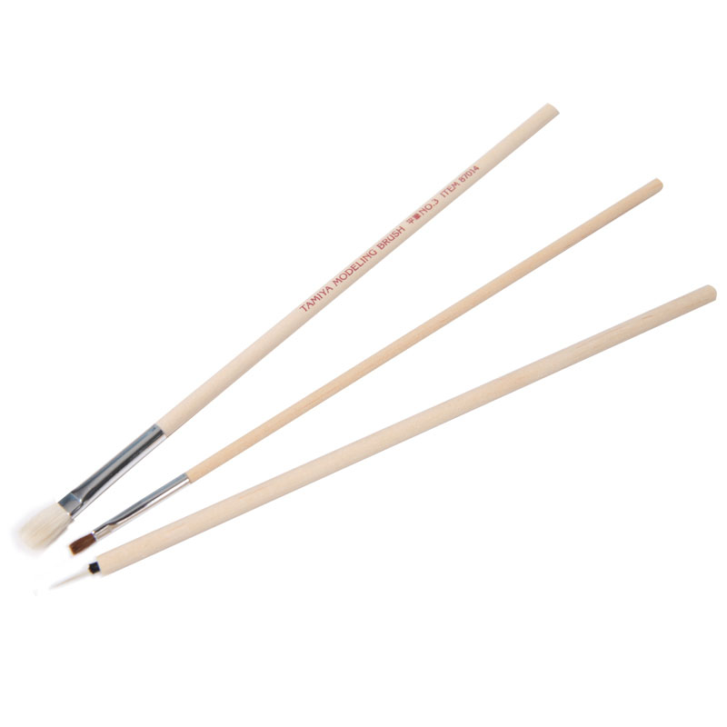 تاميا 87066/87067 النمذجة فرشا - مراجعة Tamiya Model Paint Set وسعره