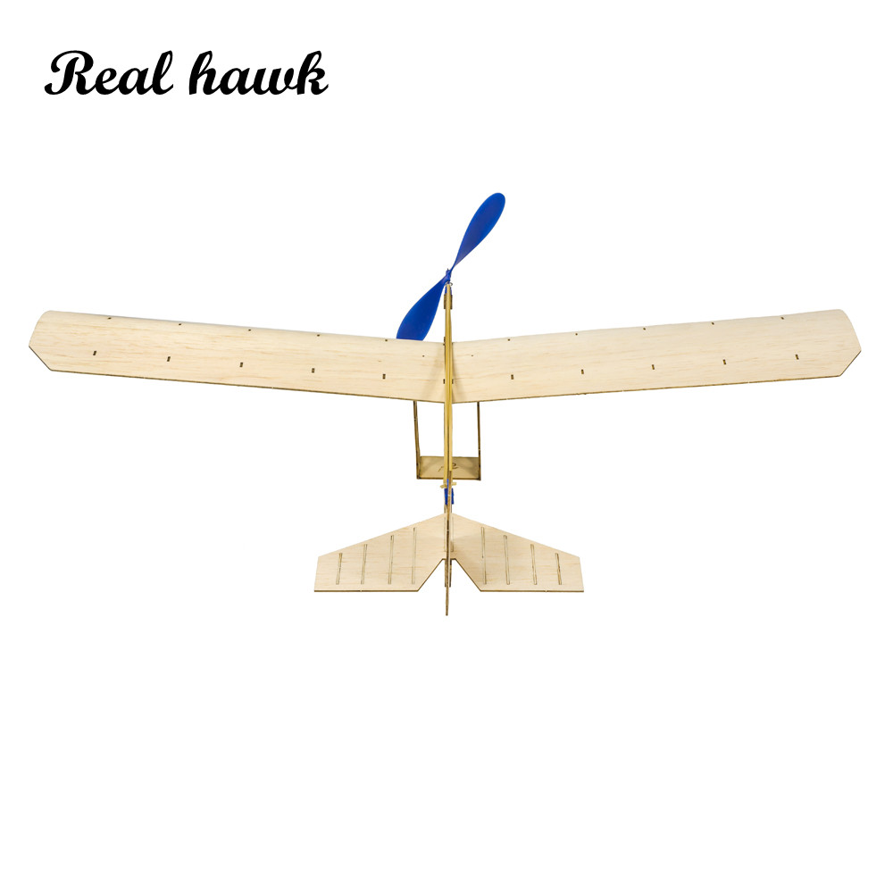 مجموعة طائرة تعمل بشريط مطاطي  - مراجعة Model Kit Wood وسعره