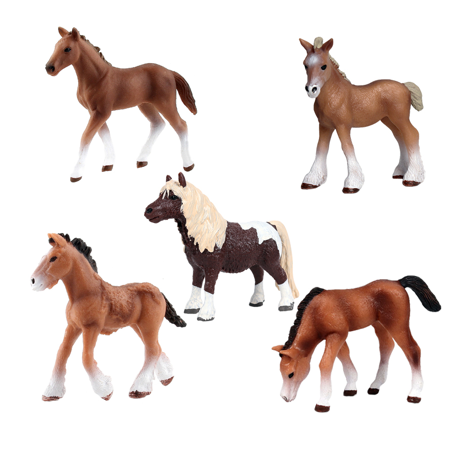 تماثيل حصان بلاستيكية للأطفال  - مراجعة Model Kit Horse وسعره