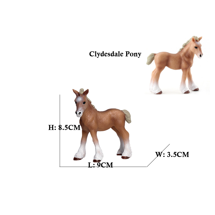تماثيل حصان بلاستيكية للأطفال  - مراجعة Model Kit Horse وسعره