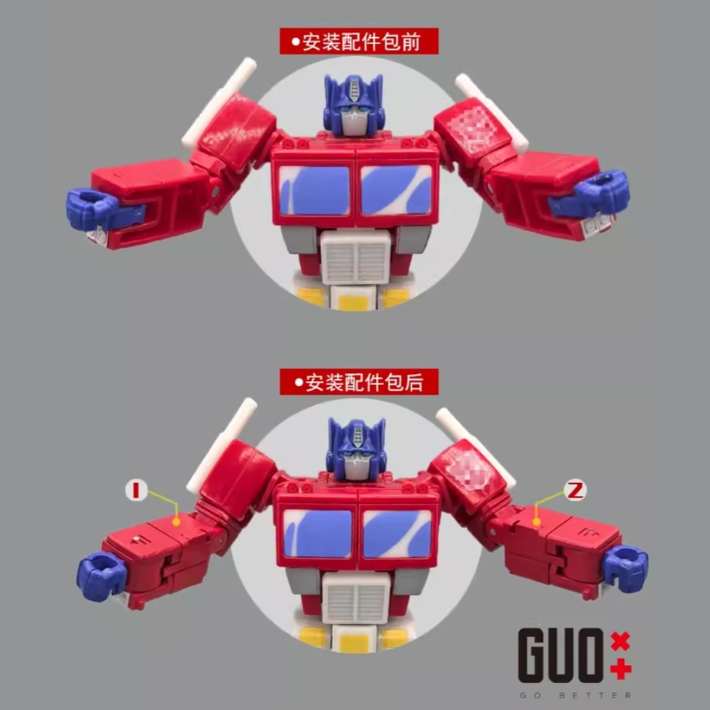 مجموعة استبدال الذراع وملء الف - مراجعة Model Kit Optimus وسعره
