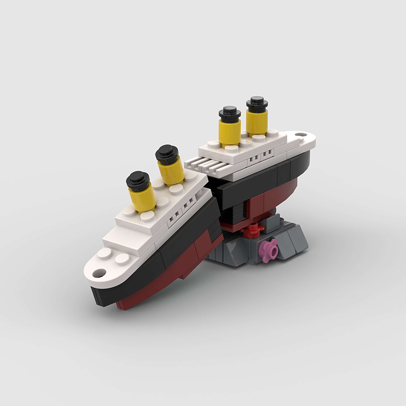 Mini RMS تيتانيك سانك نموذج با - مراجعة Model Kit Titanic وسعره