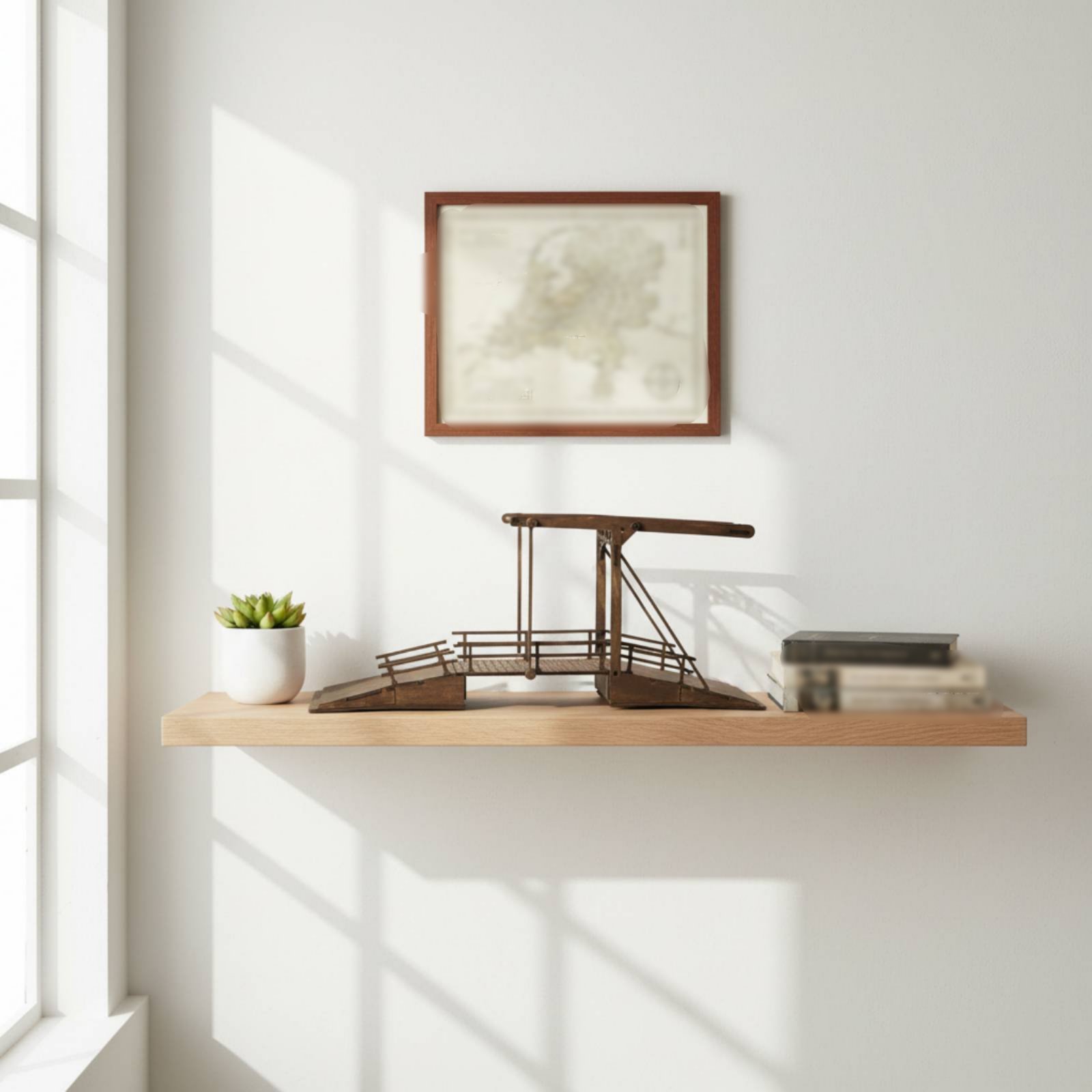 نموذج جسر خشبي يدوي الصنع لعرض - مراجعة Model Kit Wood وسعره
