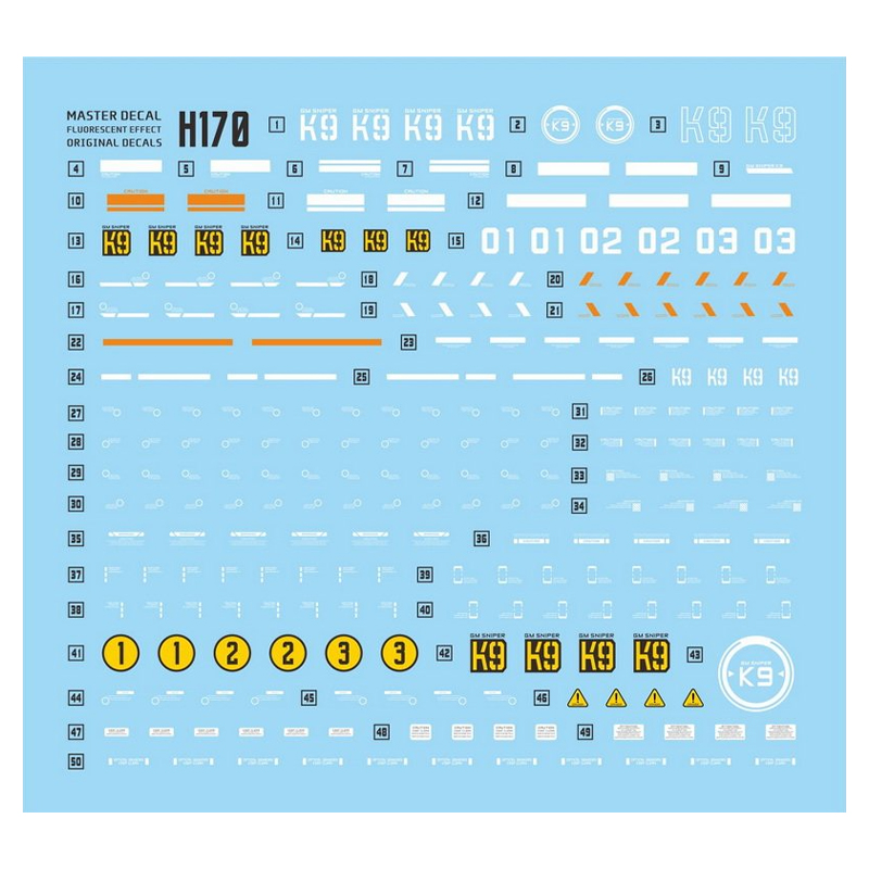 ملصق جديد ورائج من ماستر ووترس - مراجعة Model Kit Decals وسعره