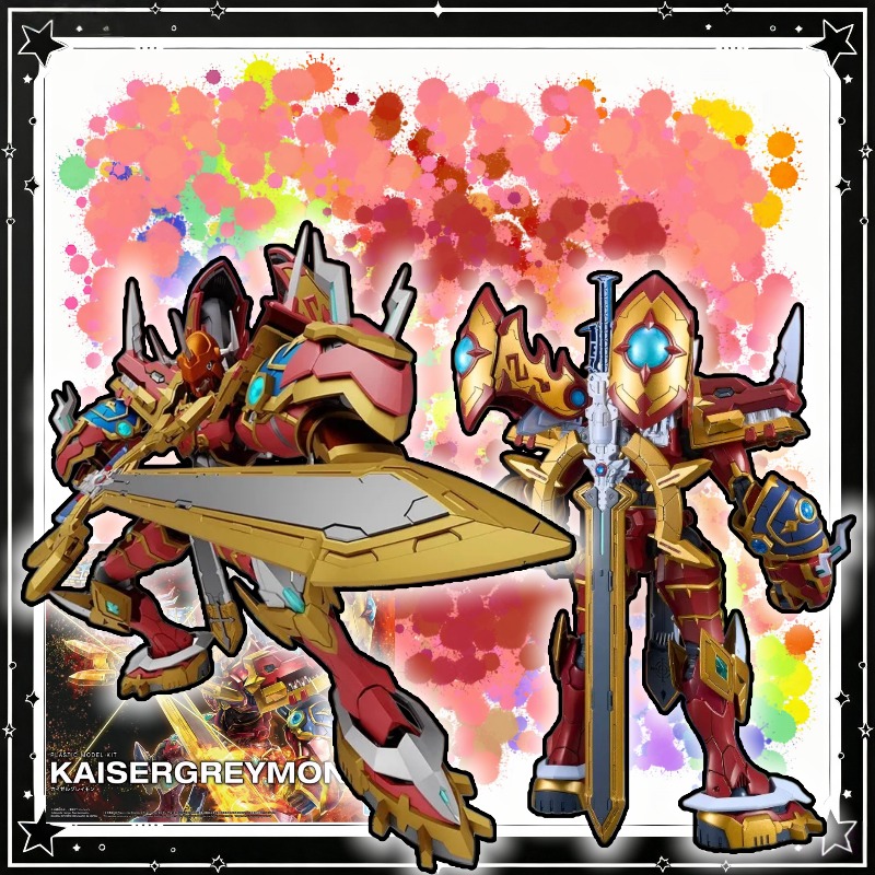 متوفر في المخزون: مجموعة نماذج - مراجعة Model Kit Kaisergreymon وسعره