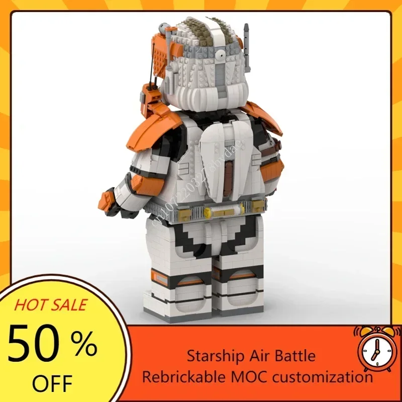 MOC خوذة معركة الفضاء سلسلة قا - مراجعة Model Kit Decals وسعره