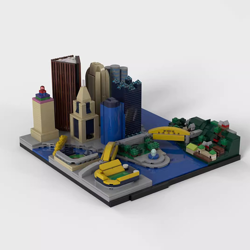 اللبنات المعمارية لأفق المدينة - مراجعة Lego Set Creator وسعره