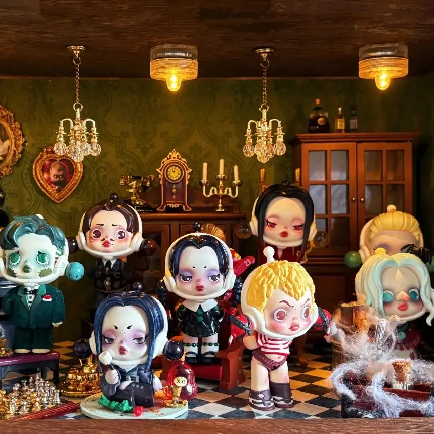 البوب مارت SKULLPanda Addams ا - مراجعة Model Kit Anime Girl وسعره