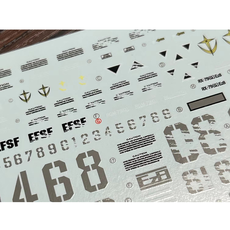 نموذج الشارات المياه الشريحة ا - مراجعة Model Kit Decals وسعره