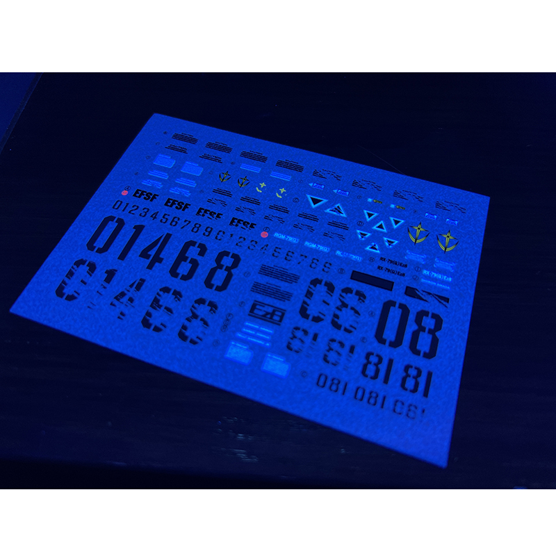 نموذج الشارات المياه الشريحة ا - مراجعة Model Kit Decals وسعره