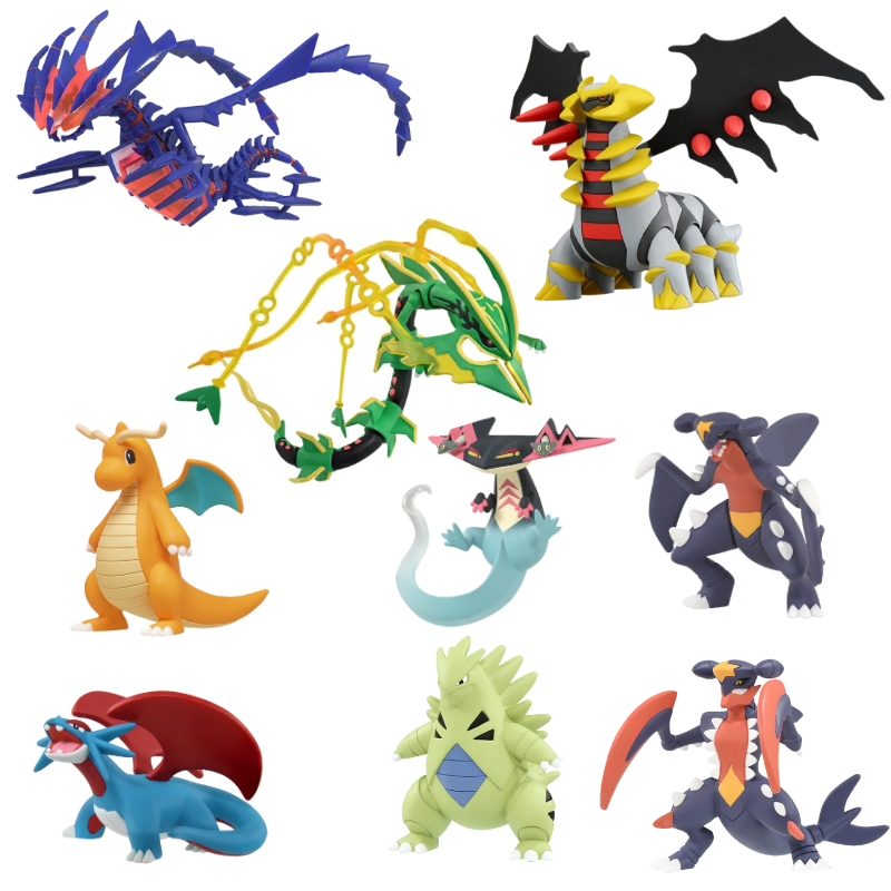 تماثيل بوكيمون أصلية من تاكارا - مراجعة Model Kit Rayquaza وسعره