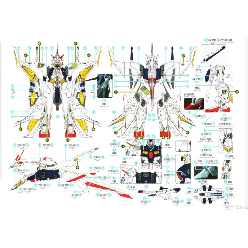 ملصقات فلورسنت فلامينج سنو HG- - مراجعة Model Kit Water Decal وسعره