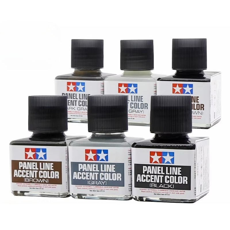 طلاء تاميا للخطوط والتفاصيل 40 - مراجعة Tamiya Model Paint Set وسعره