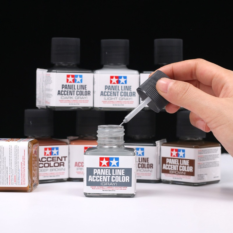 طلاء تاميا للخطوط والتفاصيل 40 - مراجعة Tamiya Model Paint Set وسعره