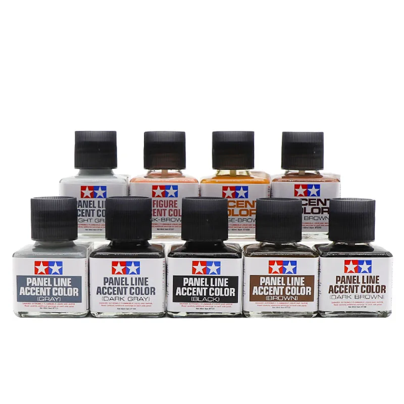 طلاء تاميا 87131-87210 للخطوط  - مراجعة Tamiya Model Paint Set وسعره