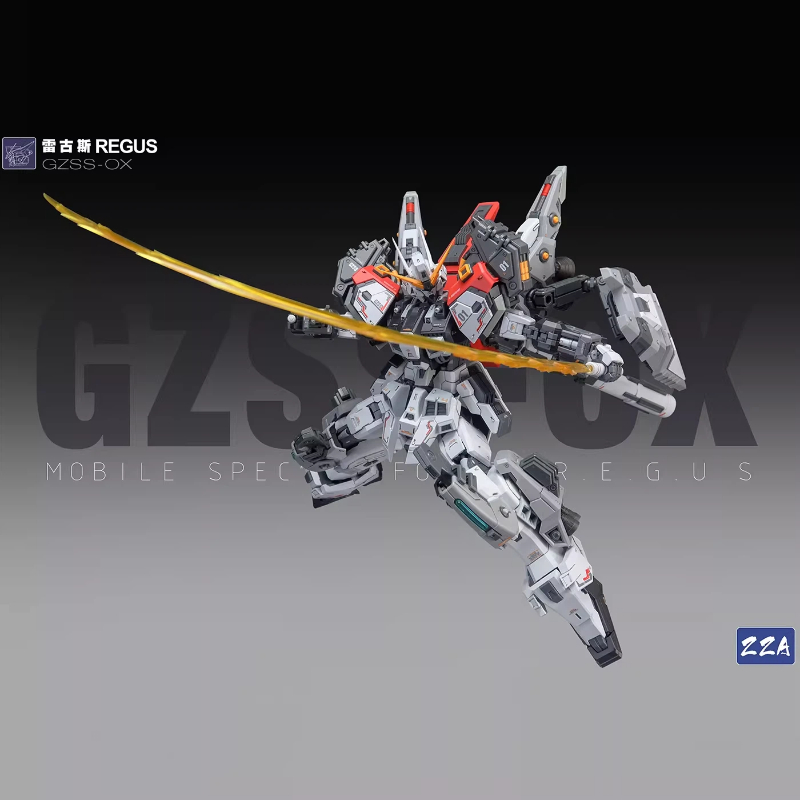 ZZA 1/100 GZSS-OX-001 طقم نموذ - مراجعة Model Kit Regus وسعره