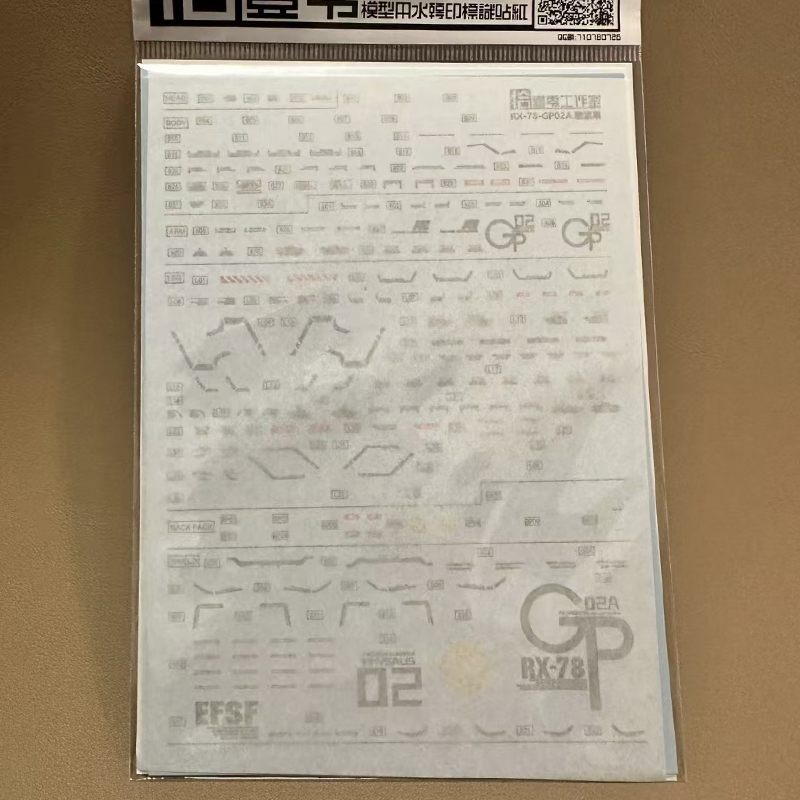 ملصقات مائية فلورسنت جديدة عال - مراجعة Model Kit Water Decal وسعره