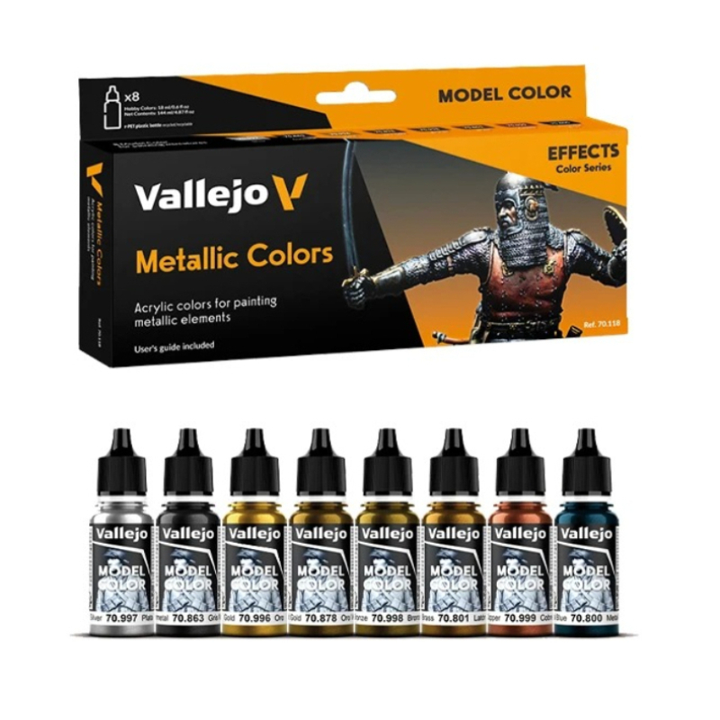 مجموعة ألوان فاليجو 70118 المع - مراجعة Tamiya Model Paint Set وسعره