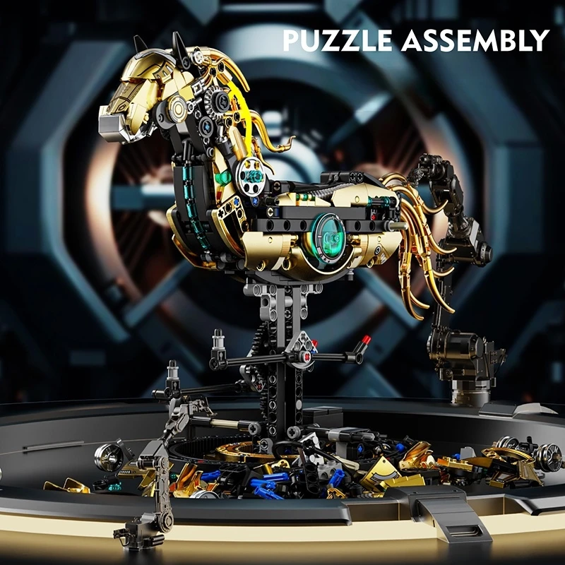 2025 الميكانيكية الحصان الحيوا - مراجعة Model Kit Horse وسعره