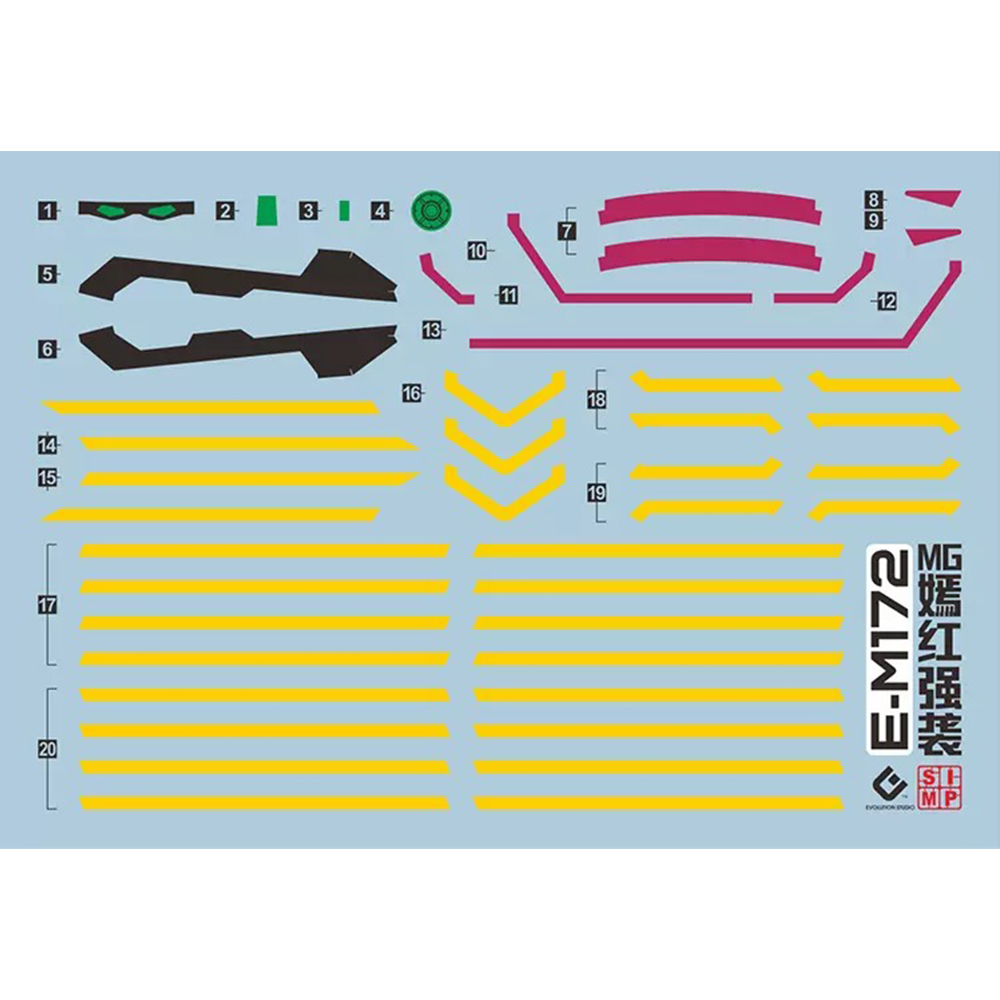 EVO نموذج الشارات المياه الشرا - مراجعة Model Kit Decals وسعره