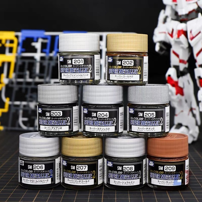 طلاء زيتي معدني بتأثير الطلاء  - مراجعة Tamiya Model Paint Set وسعره