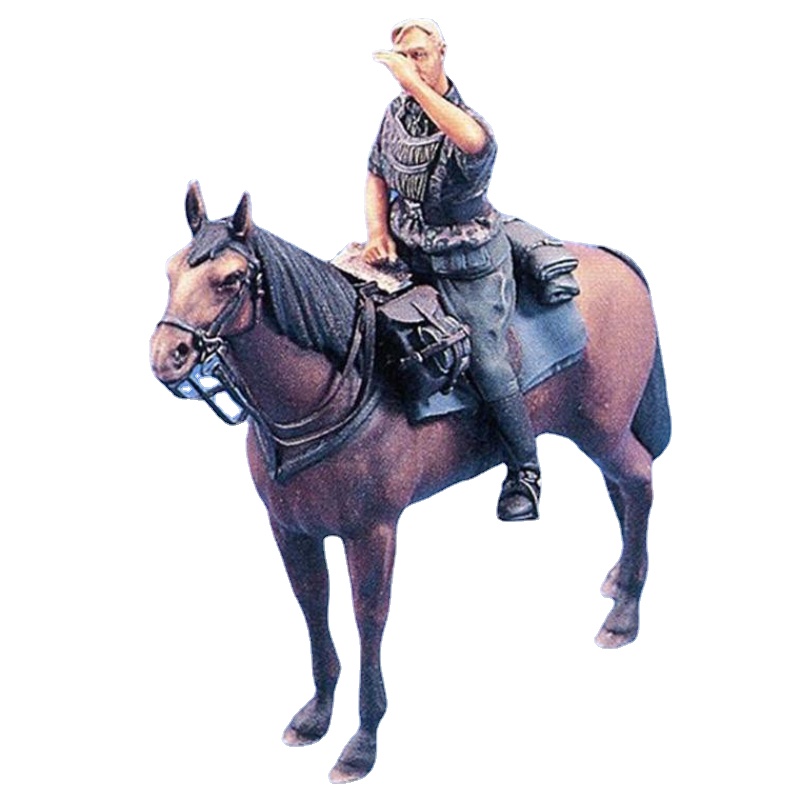 مجموعة نماذج مجمعة بمقياس 1/35 - مراجعة Model Kit Horse وسعره