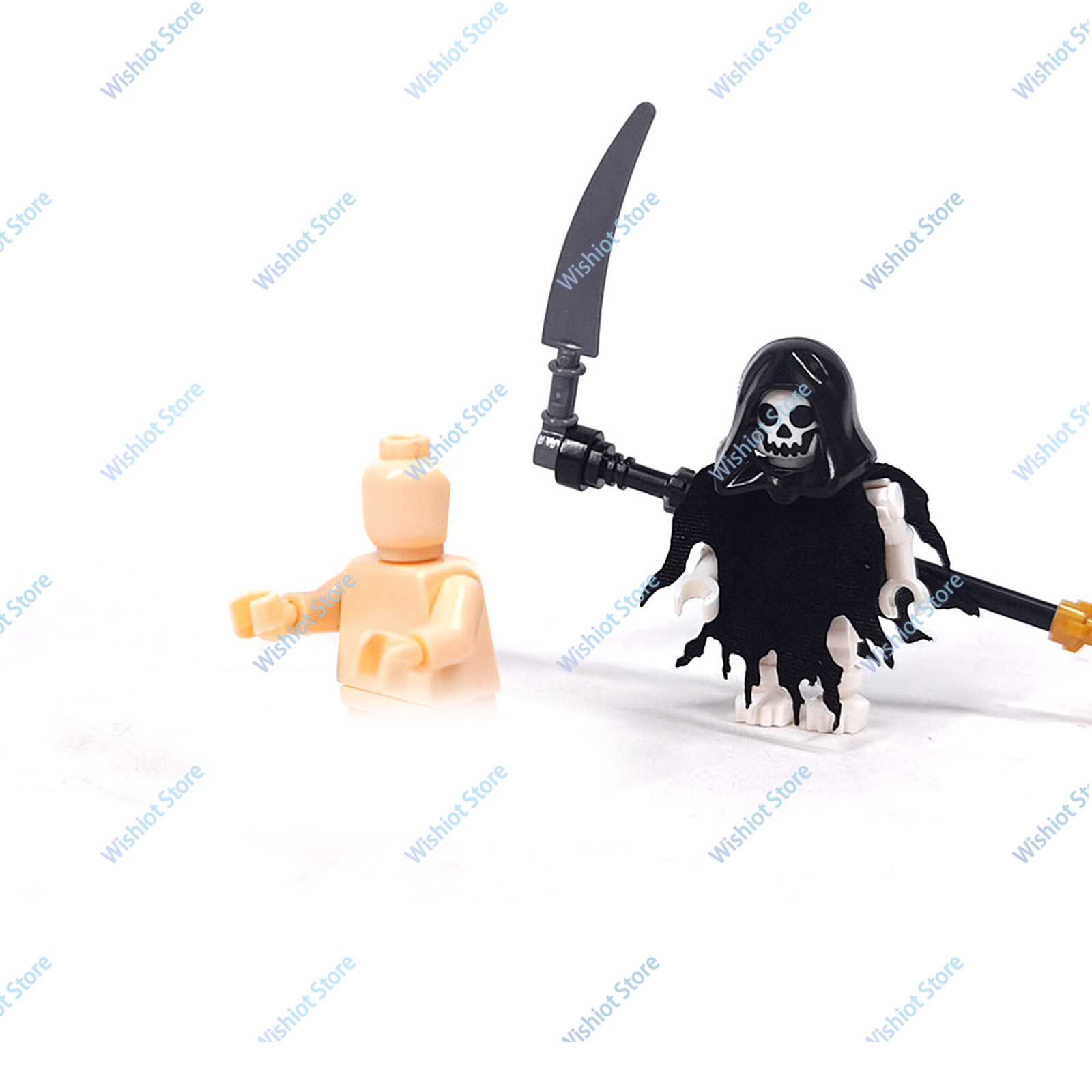 MOC هالوين المشهد الهيكل العظم - مراجعة Model Kit Horse وسعره