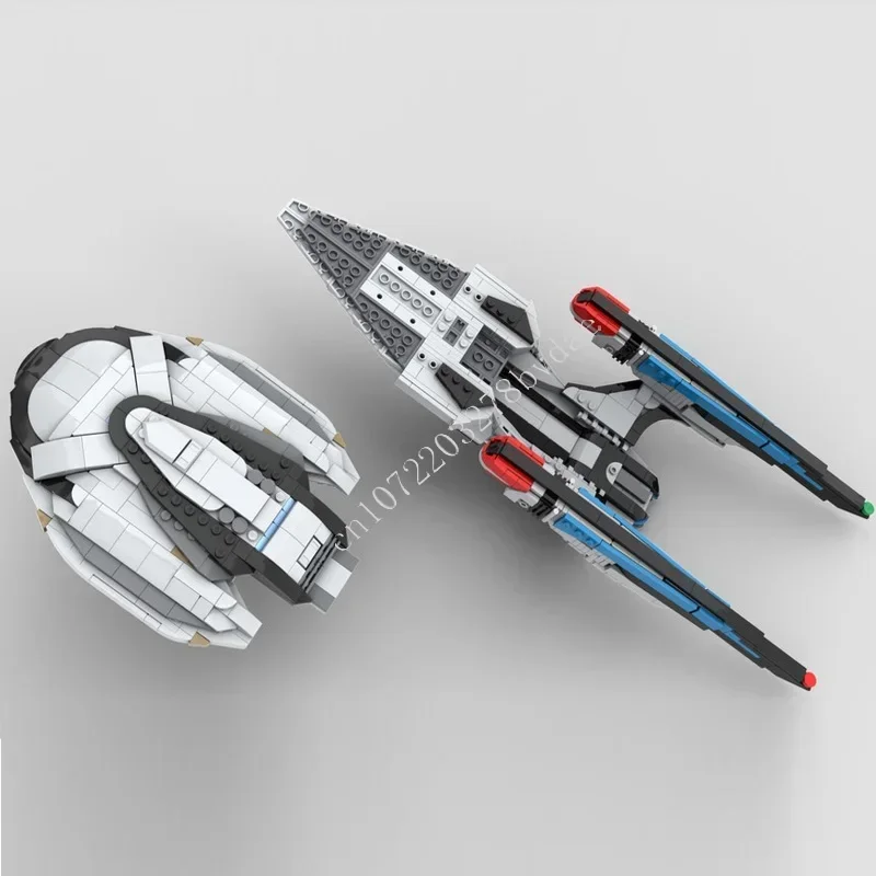 1050 قطعة USS Enterprise NCC17 - مراجعة Model Kit Decals وسعره