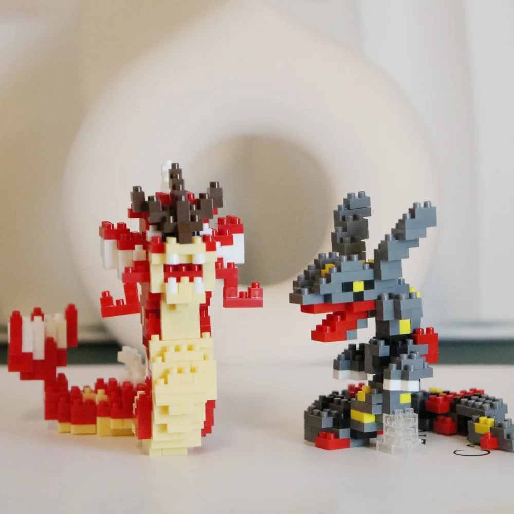 البوكيمون مايكرو اللبنات الأحم - مراجعة Model Kit Rayquaza وسعره