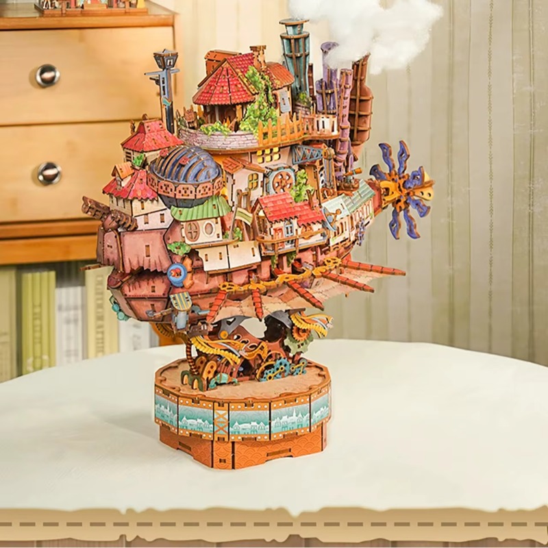 مجموعة نموذج ديوراما خشبية أصل - مراجعة Model Kit Wood وسعره